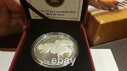 2013/2014 Monnaie Royale Canadienne 100 $ Pour 100 $ Pièces (bison/grizzly/aigle/bighorn)