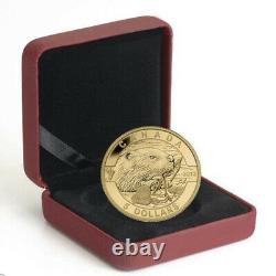 2013 $5 Pure Gold Coin Beaver