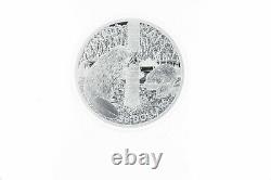 2013 50 $ Canada. 9999 5oz Pièce En Argent Fin Beaver Monnaie Royale Canadienne Nouveau