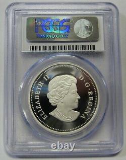 2013 Canada 20 $ D'argent Protecting Her Nest Pcgs Pr70 Dcam First Strike