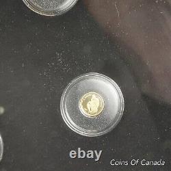 2013 Canada La collection de pièces d'or la plus abordable - Ensemble de 12 pièces #piècesdecanada