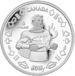 2013 Superman Canadien 75e Anniversaire Silver Coin Vintage