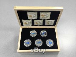 2014/15 Monnaie Royale Canadienne 20 $ Silver Coins La Série Des Grands Lacs