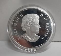 2014 50$ Pièce canadienne en argent de 5 oz avec castor nageur (B236)