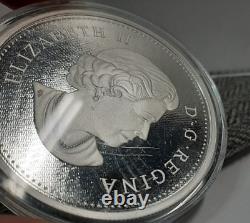 2014 50$ Pièce canadienne en argent de 5 oz avec castor nageur (B236)