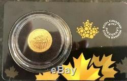 2016 1/10 Oz D'or Canadien Grognement Cougar Coin (bu Avec Assay)