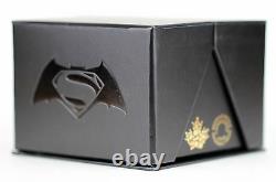 2016 20 $ Batman Vs Superman Dawn Of Justice Trinity 1 Oz Pure Silver Color Pr