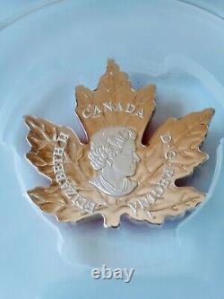 2016 Canada $20 1oz Argent Proof Canadian Maple? Pièces Colorées Pour Pcgs Pr70dcam
