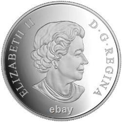 2016 La Géométrie Du Canada Dans L'art Loon 1oz Silver Coin Ngc Pf 69 Ucam