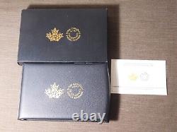 2016 Monnaie royale canadienne Canada 7 Pièce Dollar en argent Transatlantic Cbl Proof Set