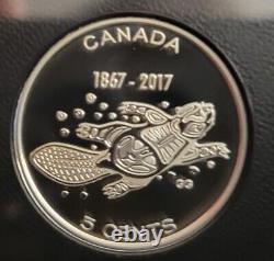 2017 Canada 150 Notre Maison Et Terre Autochtone Édition Spéciale Silver Proof 7-coin Set