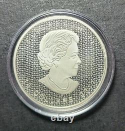 2017 Canada 150e Anniversaire 10 $ Feuille D'érable 2 Oz. 9999 Pièce D'épreuve D'argent Ogp