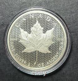 2017 Canada 150e Anniversaire 10 $ Feuille D'érable 2 Oz. 9999 Pièce D'épreuve D'argent Ogp