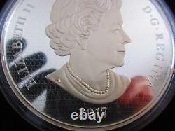 2017 DANS LES YEUX DU LOUP DE BOIS Pièce en argent de 1 kg épreuve numismatique 250 $ Canada MRC
