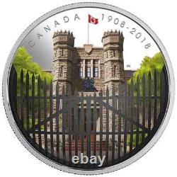 2018, 30 $, 110e Anniversaire De La Monnaie Royale Canadienne, Pièce D'argent Pur