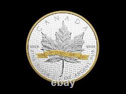 2018 Canada 10 $ Iconic Sml 30 Ans Anniversaire Pièce D'argent 2oz