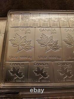 2018 Canada Mapleflex 2 Oz Silver Maple Leaf Coin Bar. 9999 Mrc Fine