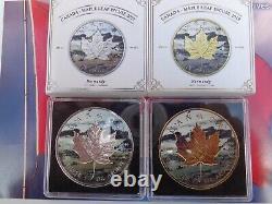 2019 Normandie Canadian Incuse Maple Leaf D-day Series Two Coin Set