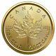 2020 $ 1 Médaille D'or Du Canada Feuille D'érable. 9999 1/20 Oz Brillant Uncirculated