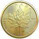 2020 1 Oz D'or Canada 50 $ Dollar Maple Leaf Elizabeth Ii. 9999 Fin Coin Unc +