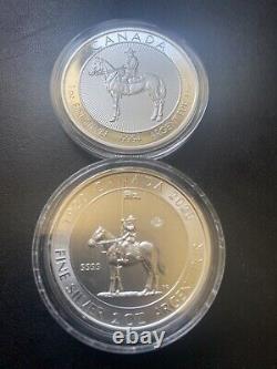 2020-2 et 1 once pièce/ronde en argent - GRC Canada 10 dollars - en capsules - MONNAIE