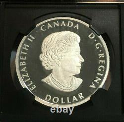 2020 Canada $ 1 Oz 1 Argent Dollar Paix, Uhr, Numéro Premier Jour, Ngc, Pf70 U Cameo