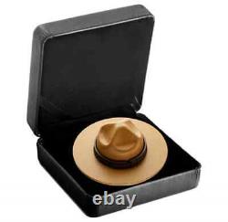 2020 Canada 25 $ Grc Mountie Hat. 9999 Pure Silver Gold Pièce Jouée Argent