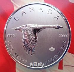 2020 Goose Canada 10 $ D'argent 2 Oz Pièce De Monnaie. 9999 Argent Ultra Fine