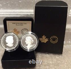 2020 Lady Peace Pax Dollar Nation $1 1oz Puresilver Proof Coin Canada Sea To Sea
