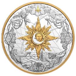 2020 Les Quatre Pionniers Du Vent Au Canada Pure Silver Puzzle Coin Set