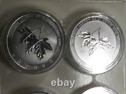 2021 10 Oz Canadian Silver Magnificent Maple Leaf Expédie Dans Une Capsule De Menthe