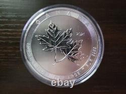 2021 10 Oz Royal Canadian Mint Magnifique Feuilles D'érable En Capsule