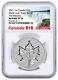 2021 Canada 1 Oz Silver Maple Leaf Super Incuse Inverser Pf 20 $ Pièce Ngc Pf70 Fr
