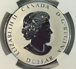2021 Canada $1 Paix Dollar Uhr Ngc Ref Proof Pf 70 Fdop Taylor Signé