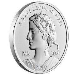 2021 Canada $1 Pax Peace Dollar 1oz Pure Silver Ultra High Relief Proof Coin