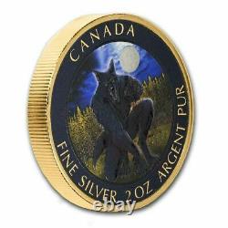 2021 Canada 10 $ Werewolf Full Moon Edition Rogue Island (2oz D'argent)
