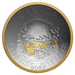 2021 Canada 25 $ Klondike Gold Rush 125e Anniversaire 1oz Argent