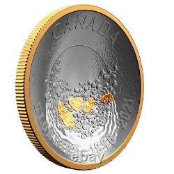 2021 Canada Klondike Gold Rush Courbé 1oz Argent Pièce Ngc Pf 70 Ucam