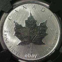 2021 W 5 $ Canada Taylor Specimen Burnished Maple Leaf Ngc Sp 70 Fr Avec Coa