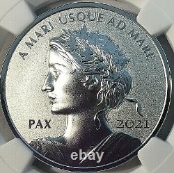 2021 W Canada 1 $ Paix Dollar Uhr Ngc Reverse Proof 70 Ide Taylor