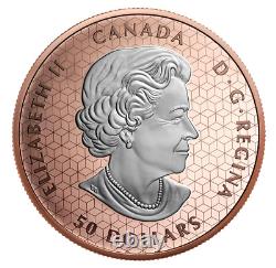 2023 5 Oz Dollar Pour La Paix 50 $ Pax Silver Coin Rcm, Uhr, Rose Gold Canada
