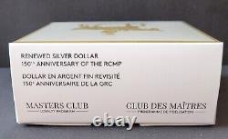 2023 CANADA 1$ Pièce d'argent pur 2 oz. 9999 Renouvelée 150e anniversaire de la GRC