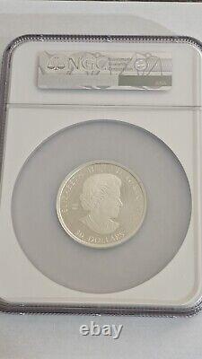 2023 Canada 30 $ 2 Oz Impressionnant Bald Eagle NGC PF70 UCAM FDOI Designer Signed