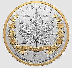 2023 Canada 35e anniversaire de la SML 99,99% pièce en argent de 5 oz de 50 $