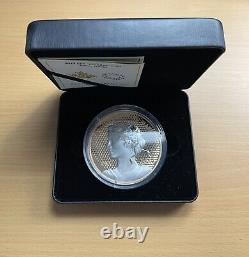 2023 Canada Pulsating Peace Dollar 5oz Silver Proof Uhr Coin