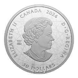 2024 Canada Signes du zodiaque Pièce de monnaie en argent 2 oz Colorisée Proof
