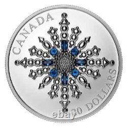 2024 Le broche flocon de neige du Jubilé de saphir du Canada (1er de la série)