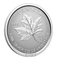 2025 Ensemble de pièces en argent fractionnaire de 1,90 oz pour le 60e anniversaire du drapeau du Canada - Tirage limité à 3500 exemplaires