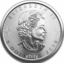 5 $ Canada 1 Oz Silver King Tut Maple Leaf Coin. 9999 Amende Limitée Mintage