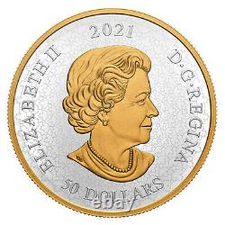 5 Oz. Pièce D'argent Pur La Flèche Avro (2021) Monnaie Royale Canadienne
